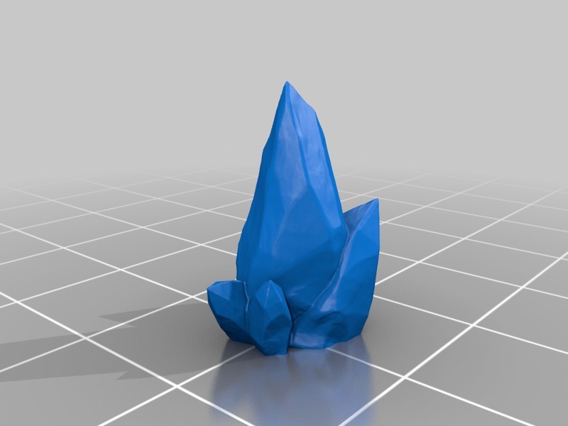 Vorschau eines 3D-Druckbaren Kristalls